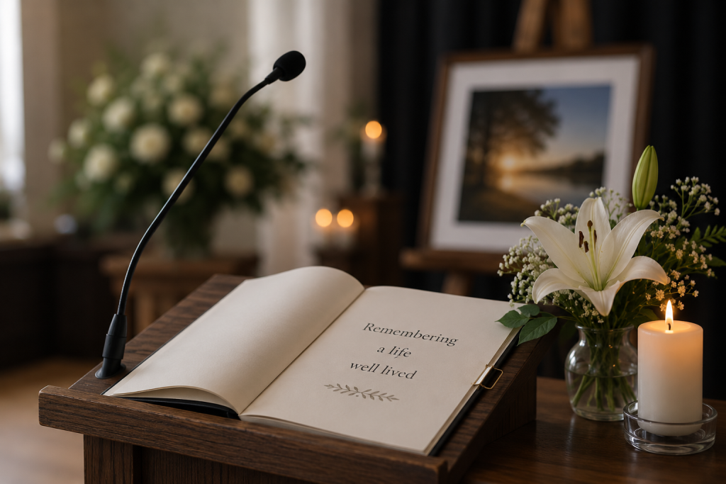 Who Should Speak at a Funeral? Finding the Right Words When Saying Goodbye
