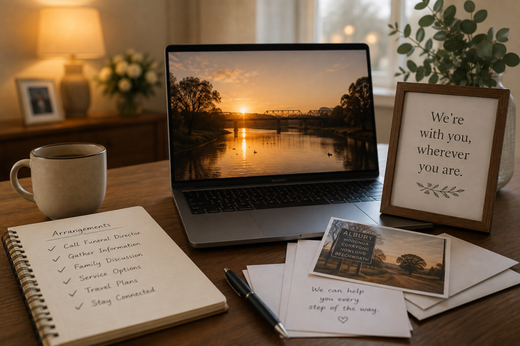 When Family Lives Interstate: How Do You Arrange a Funeral From Somewhere Else?